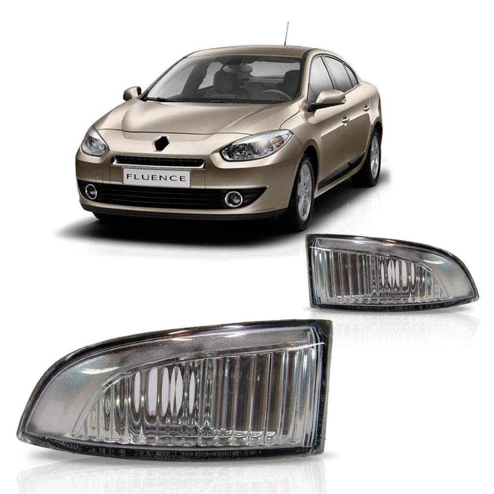 Par seta do retrovisor fluence megane 11 12 13 14 15