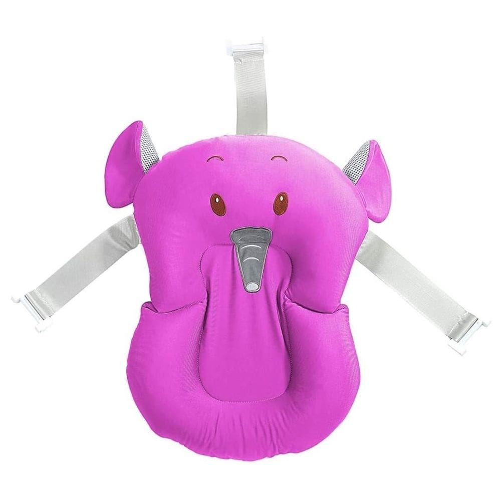 Almofada Banho Flutuante para Bebê Alça Lilás - Shiny Baby