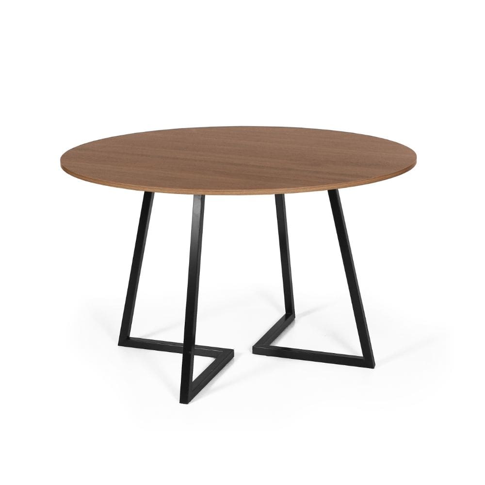 Mesa de Jantar 4 Lugares 90cm Redonda Industrial Rigo Noronha - Straub Web