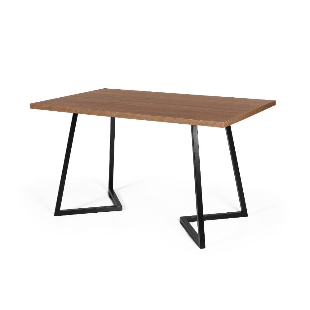 Mesa de Jantar 6 Lugares Retangular 180x90 Industrial Rigo Noronha - Straub Web