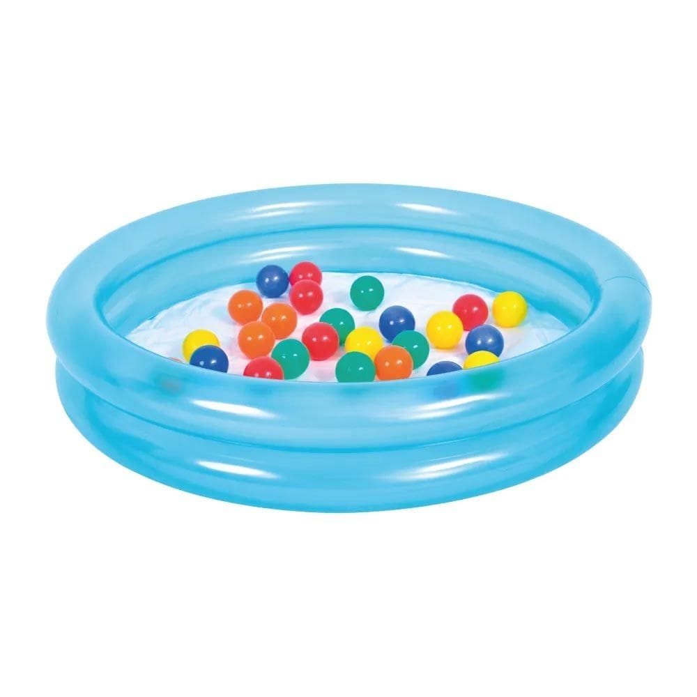 Piscina de Bolinhas Inflável Infantil 25 Bolas 120 Litros Jilong
