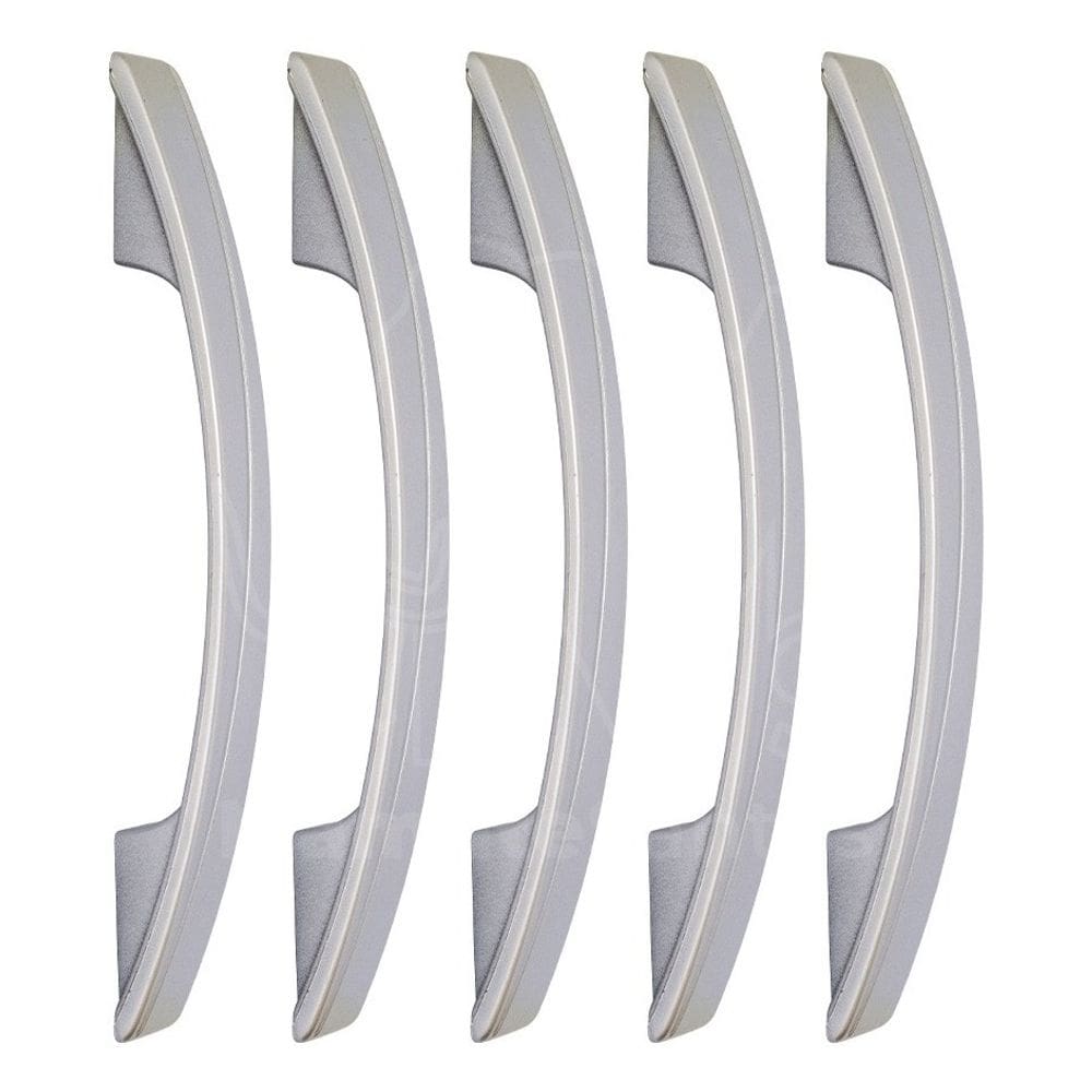 Kit Puxador Armário Móveis em Geral Gaveta Monza 128/160mm -10 unid - com parafusos