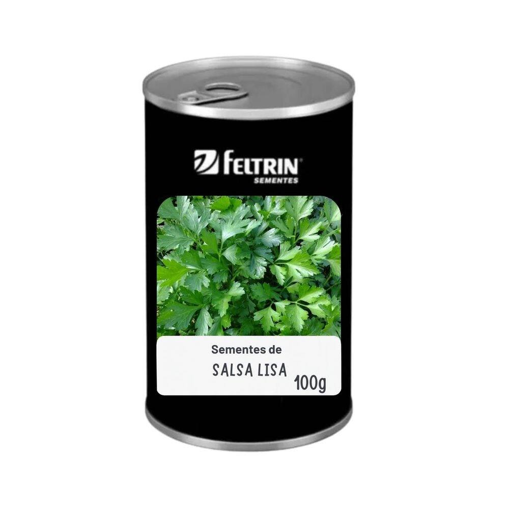 Sementes de Salsa Lisa (Lata 100g)  FELTRIN