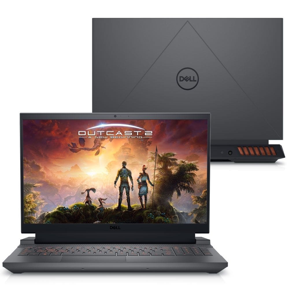 Notebook Gamer Dell G15-i1300-M35P 15.6&quot; FHD 13ª Geração Intel Core i5 16GB 512GB SSD NVIDIA RTX 3050 Windows 11