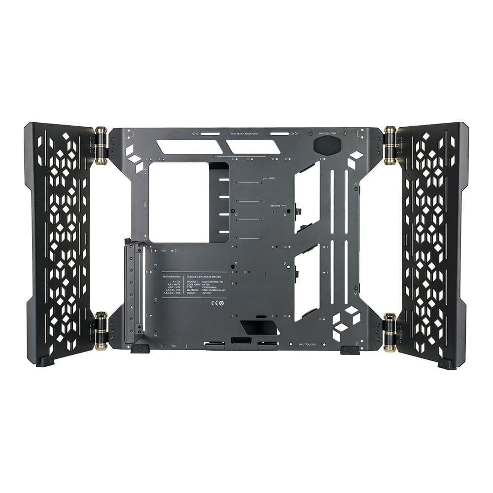 Gabinete Gamer Cooler Master Masterframe 700, Open Frame, VE