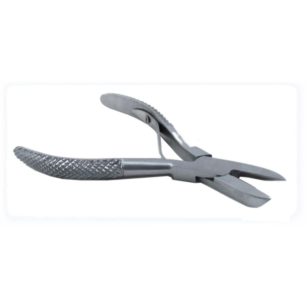 Alicate corta dentes de suínos reto