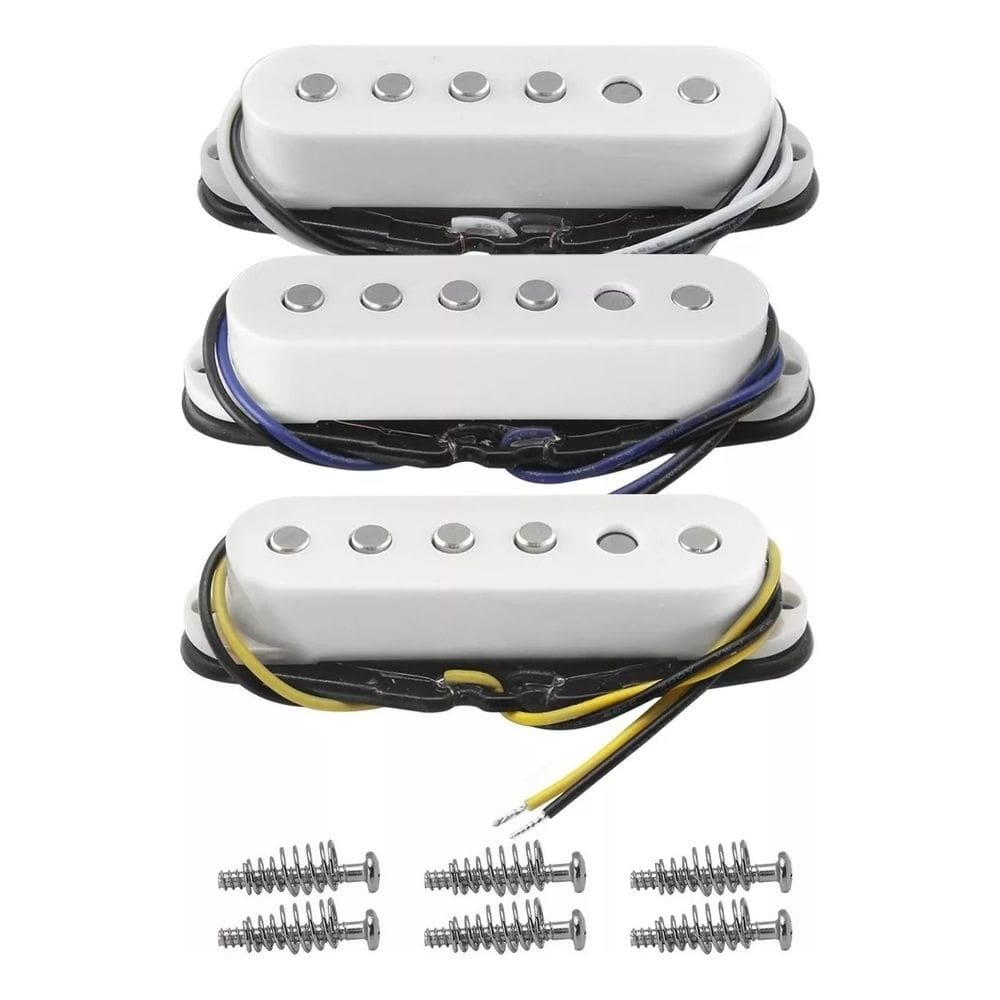Captador Ronsani C/3 Single Alnico V - Branco 1721