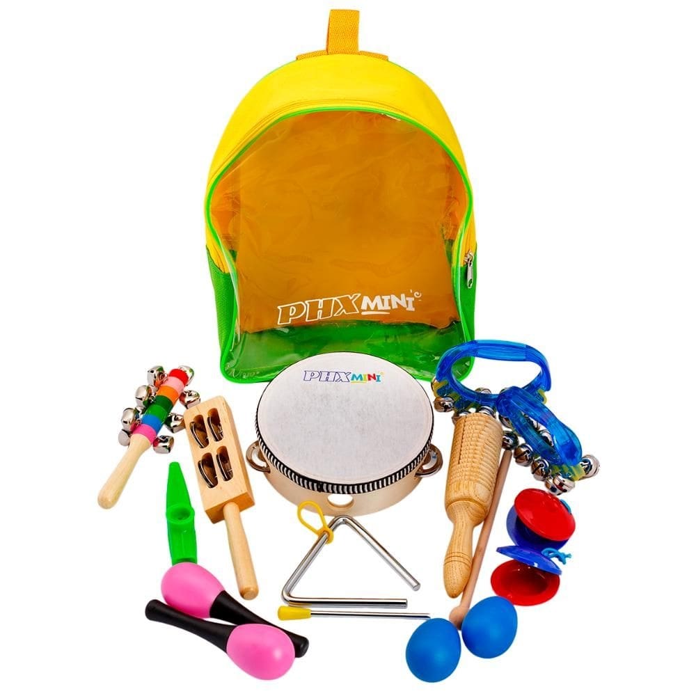 Kit Bandinha 10 Instrumentos PHX TZ10-1 com Mochila