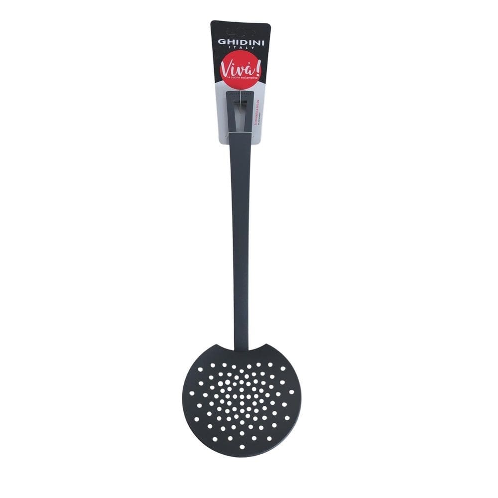 Escumadeira fritura em nylon utensílio cozinha vivà ghidini