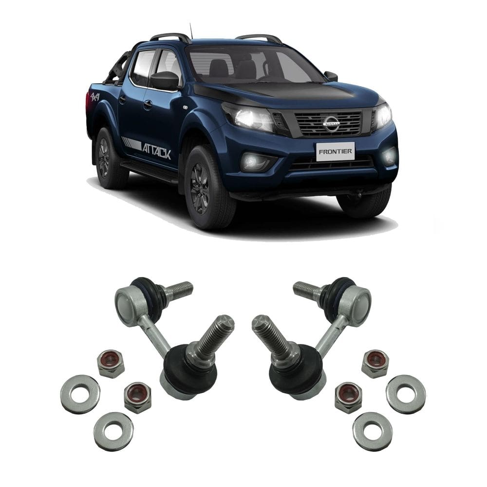 Par bieletas suspensão dianteira nissan frontier 2017 a 2021