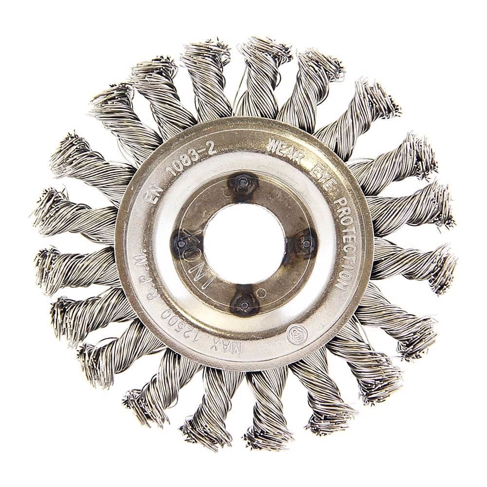 Escova Circular Trançada 4.1/2" x 1/2 - Norton 69957307745