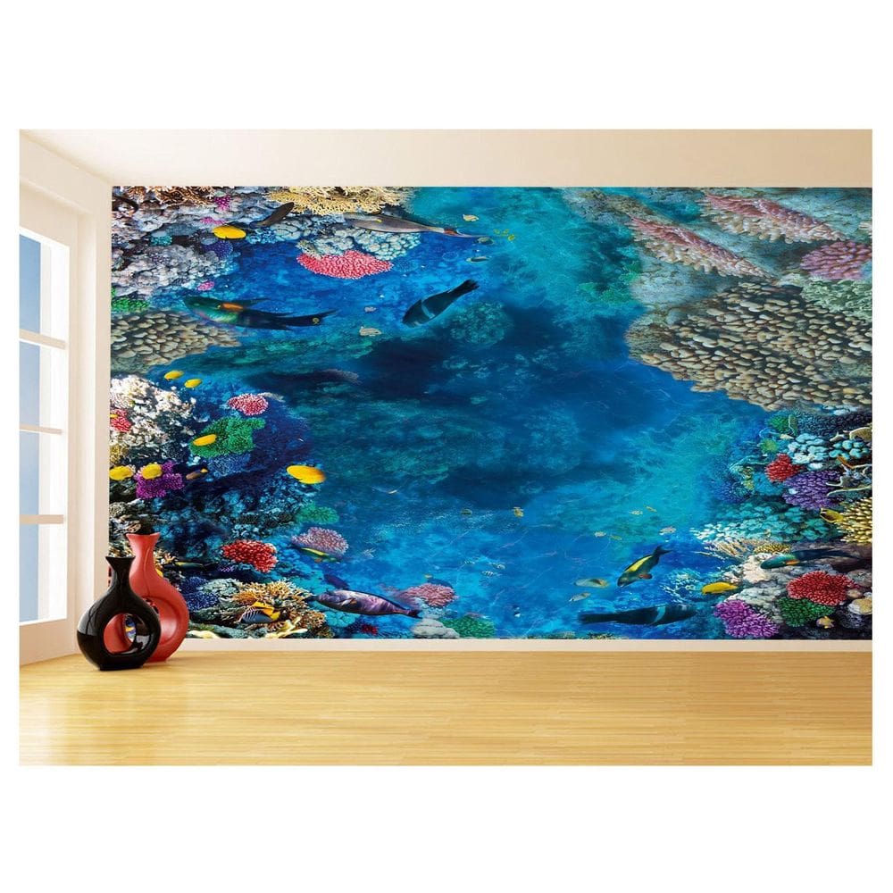 Papel Para Piso De Porcelanato Liquido Água 3,5M Flr32