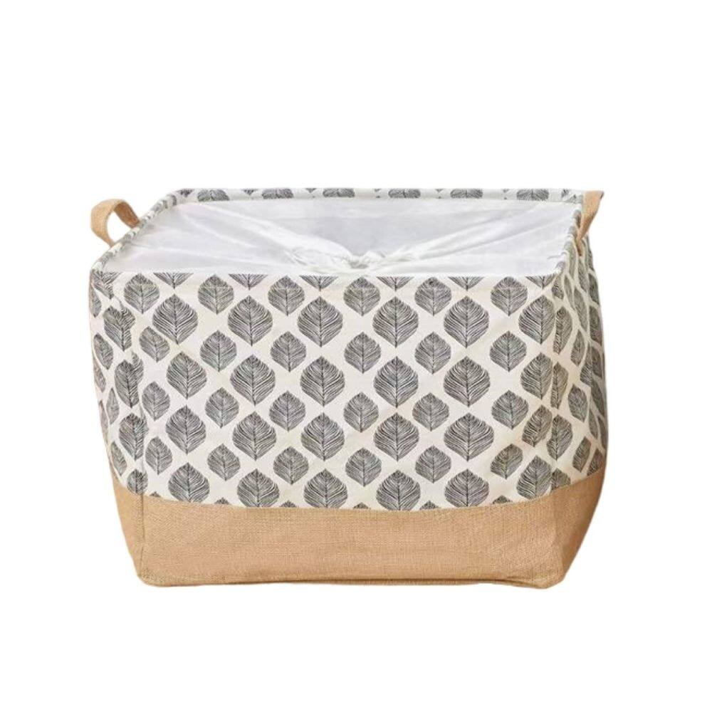 Cesto de Roupa Organizador Dobrável Com Alça 55x42cm
