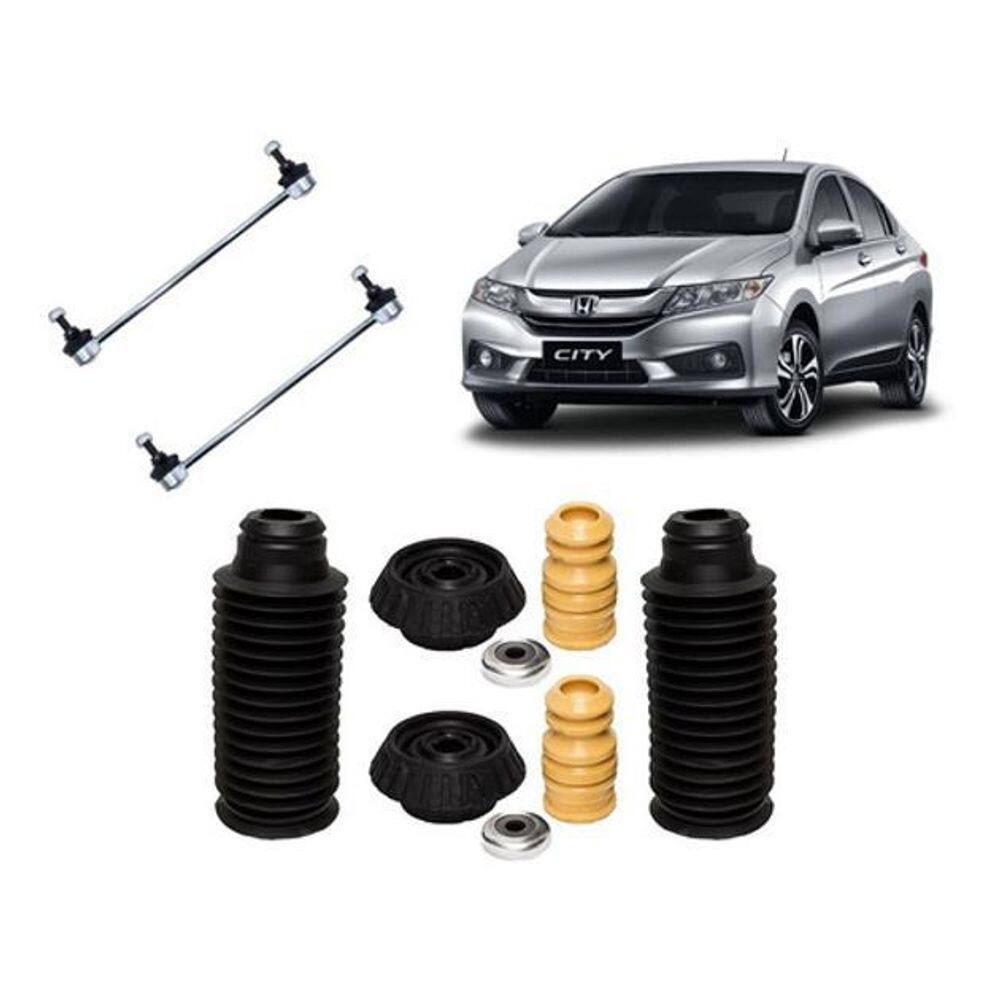 Coxim batente bieleta dianteira honda city 2011 12