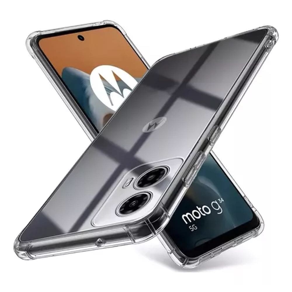 Capa Anti Impacto Transparente Motorola Moto G34