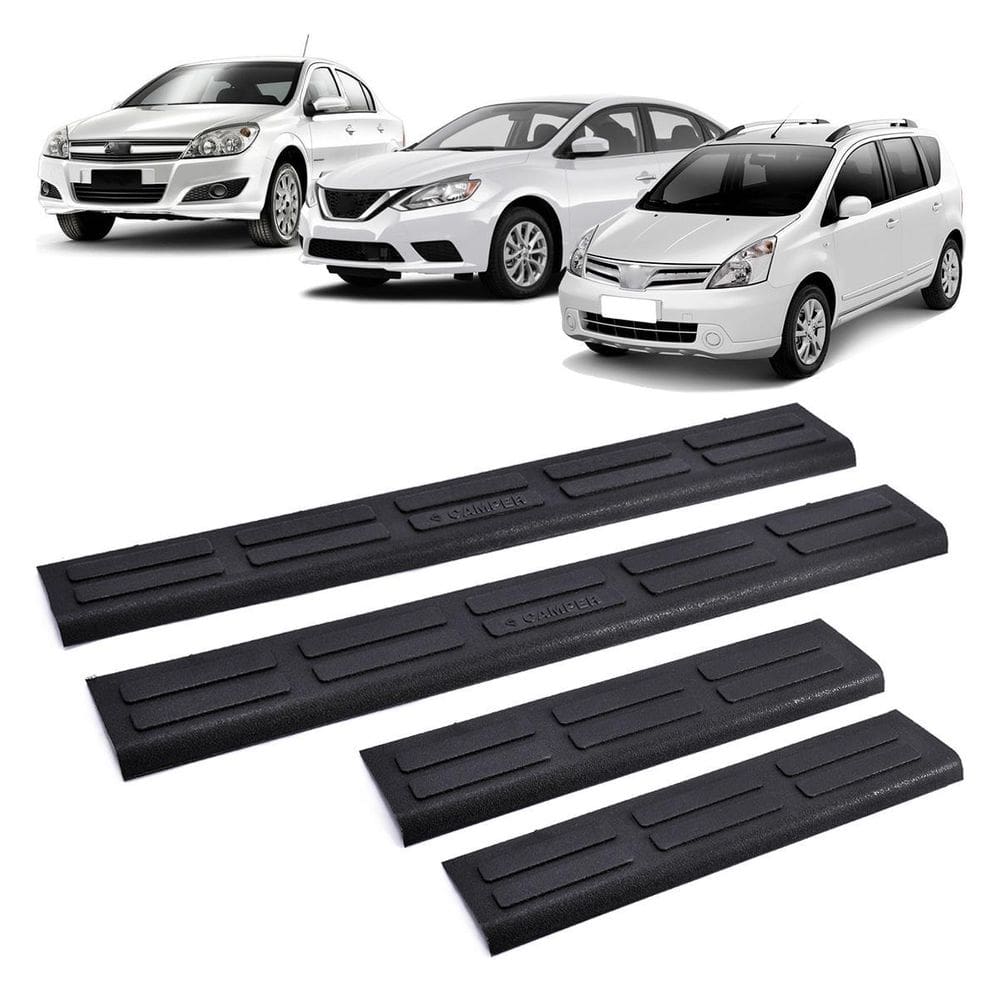 Soleira porta plástico injetado preto sentra 2017