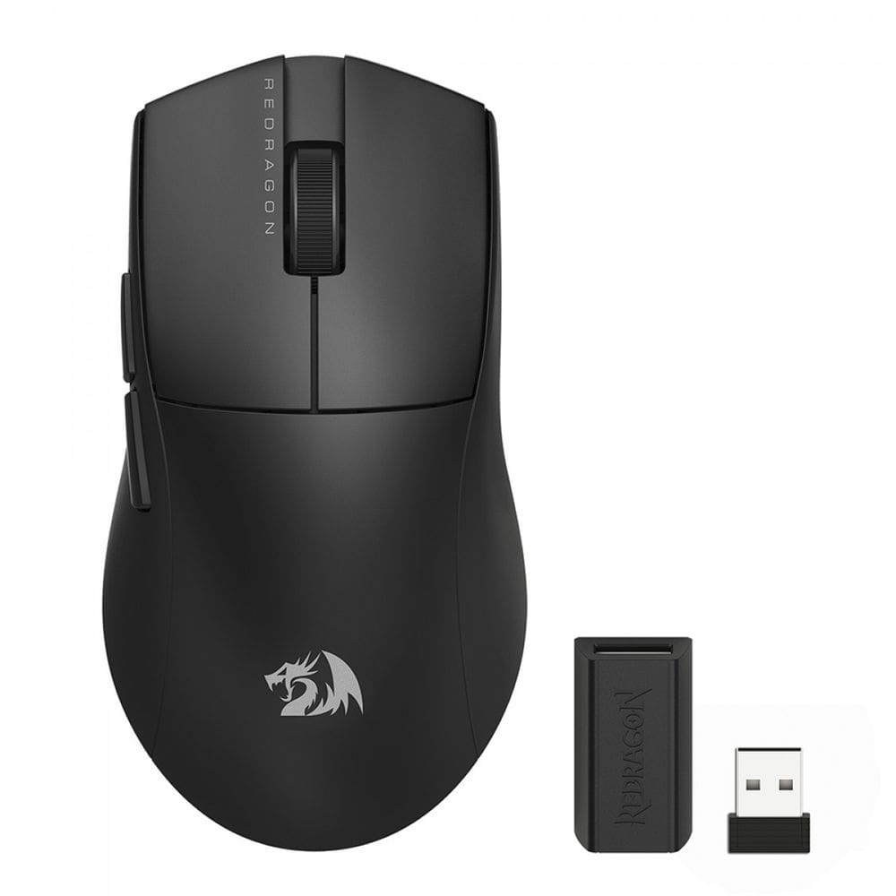 Mouse Gamer Redragon King Pro Wireless/BT 26000DPI 1000hz Preto - M916-PRO-1K