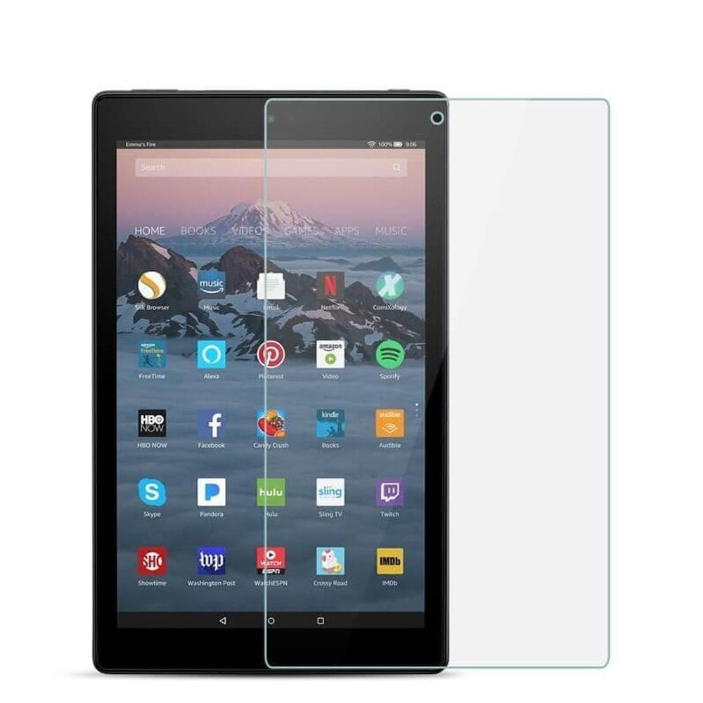 Película de vidro tablet amazon fire hd 10 2015 / 2017 2019