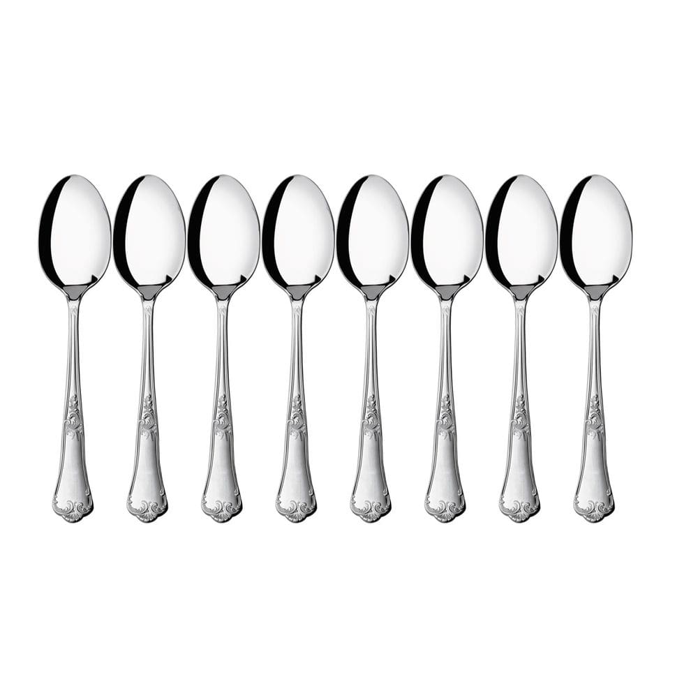Kit 8 Colheres de Mesa Hercules Classic Aço Inox 493-001P
