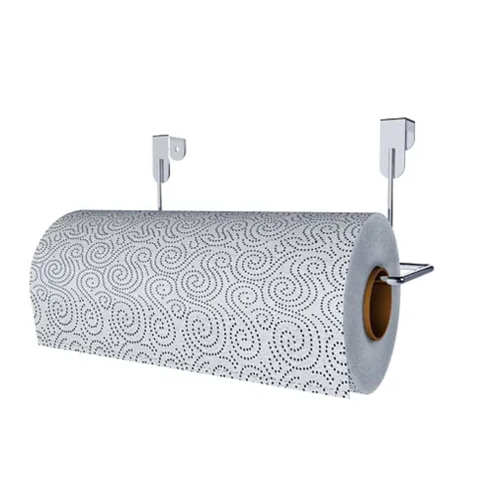 Suporte Porta Papel Toalha Suspenso Encaixe Armário Cozinha
