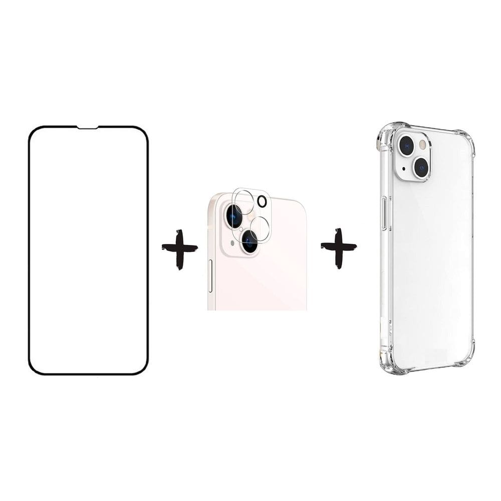 Capa anti-choque e protetor de tela e câmera para  13