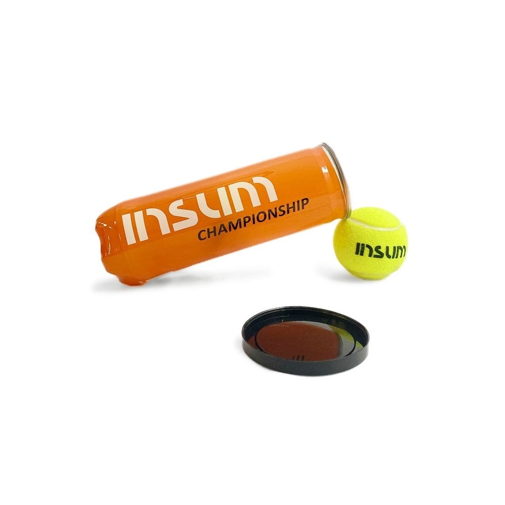 Jarra de bolas de tênis INSUM Championship x3