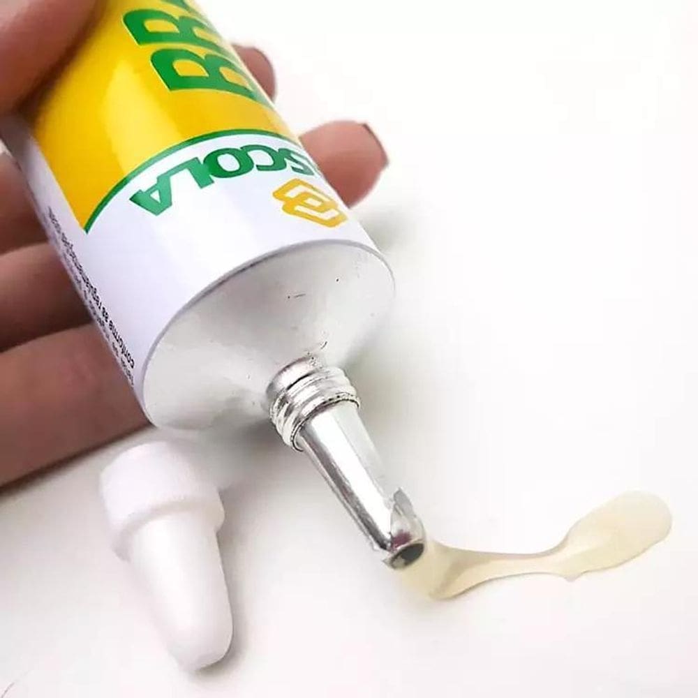 Kit 8 Cola Contato Profissional 75G Brascoplast Sapato Tenis