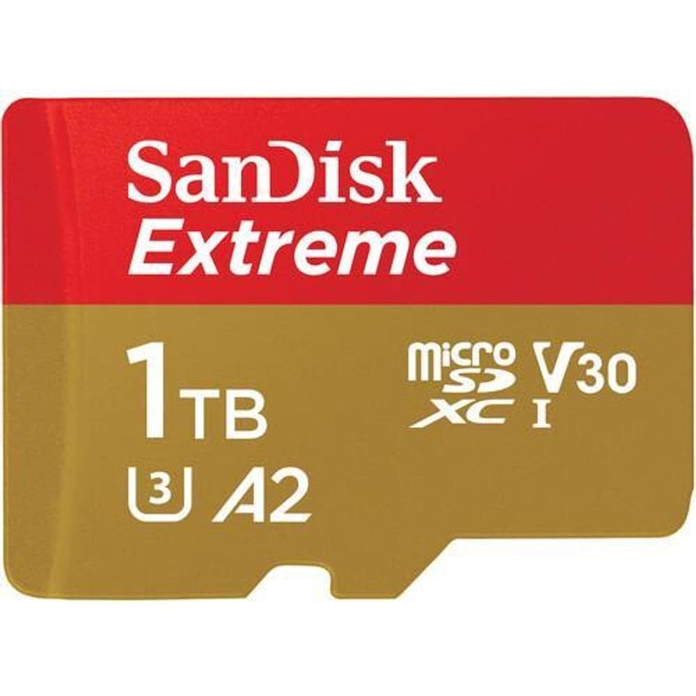 Cartão de memória sandisk extreme micro sd xc 1tb 190mb/s