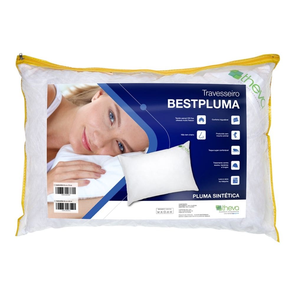 Travesseiro Theva Bestpluma - 50x90