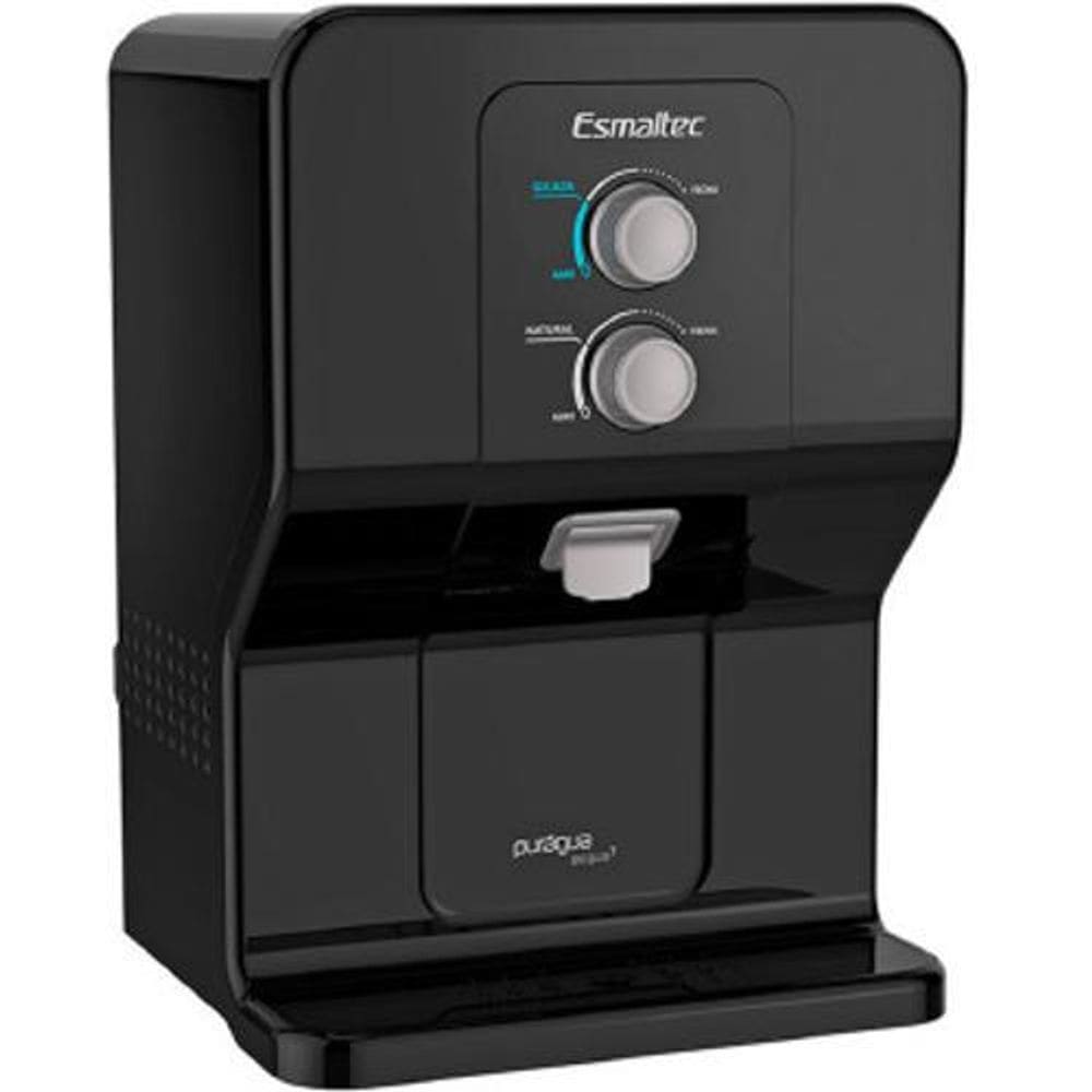 Purificador De Água Esmaltec Purágua Acqua7 Preto 220V