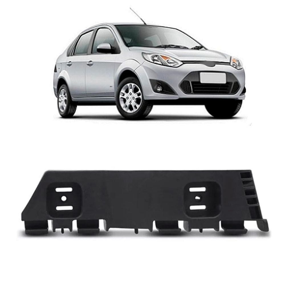Suporte guia parachoque dianteiro ford fiesta 2010 2011 2012