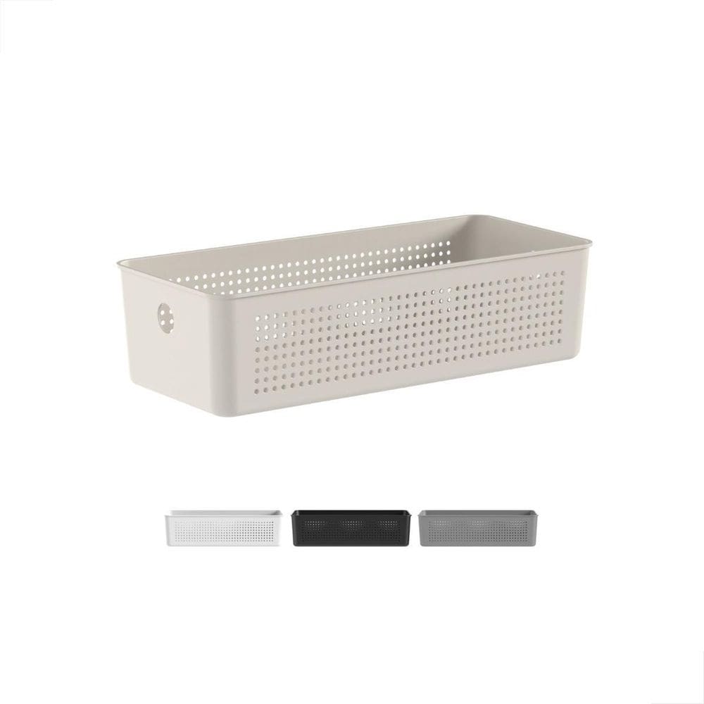 Cesto flow organizador multiuso para lavanderia 34 x 15