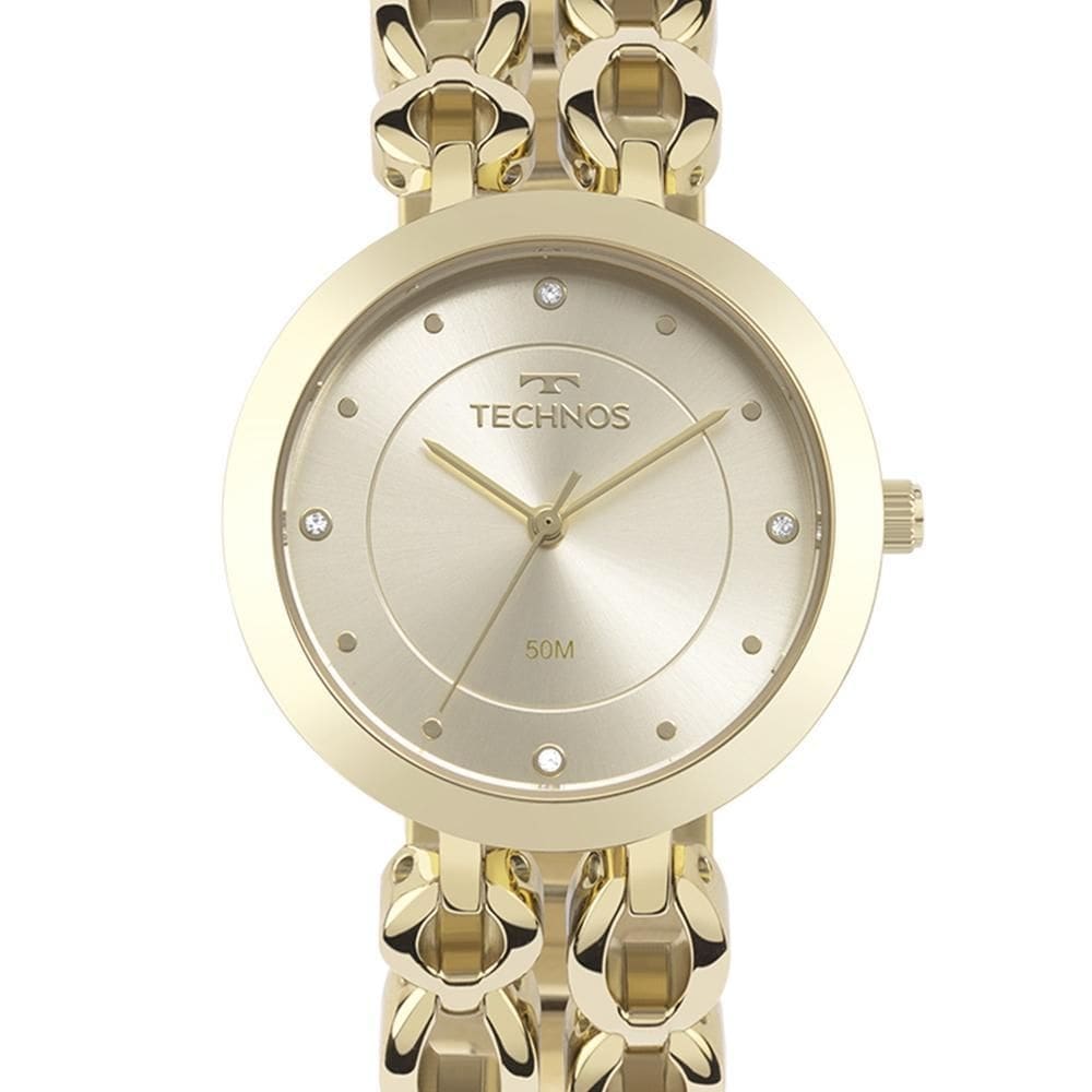 Relógio technos elos dourado feminino 2035mwl 1x