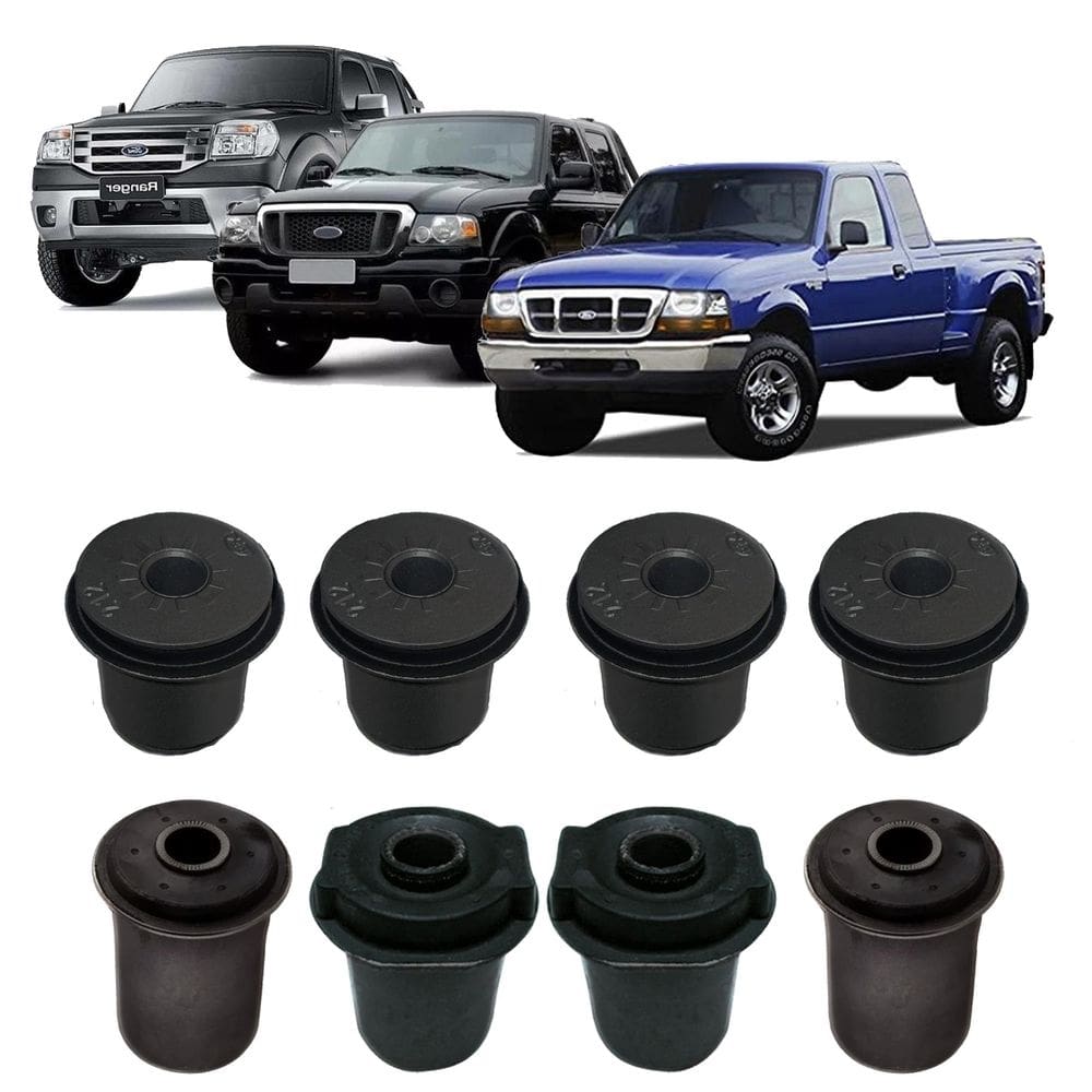 Kit bucha balança suspensão dianteira ranger 2006 2007 2008