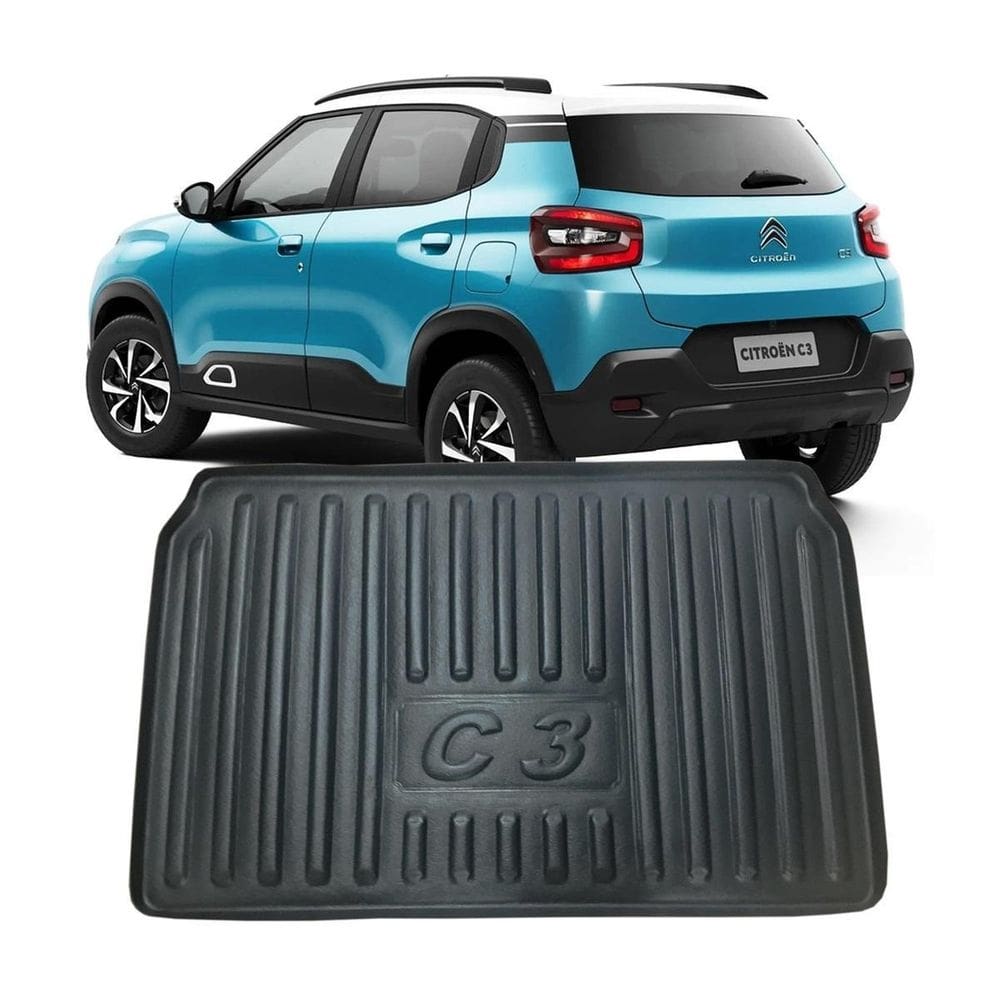 Tapete bandeja protetor de porta malas new c3 2023
