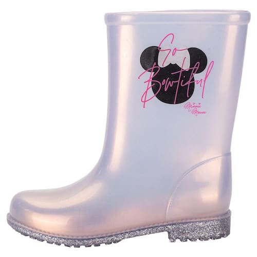 Kit Galocha Infantil Minnie E Capa De Chuva Extra