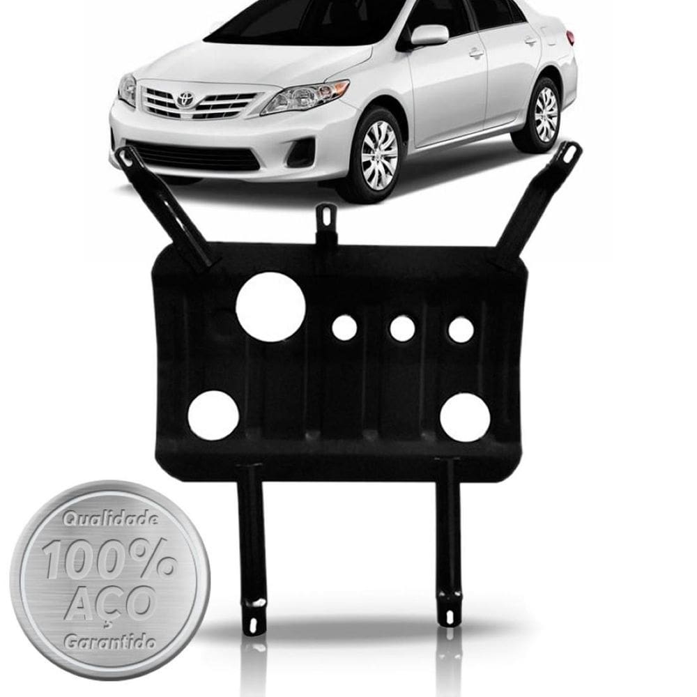 Peito de aço protetor carter corolla 2008 / 2014 reforçado
