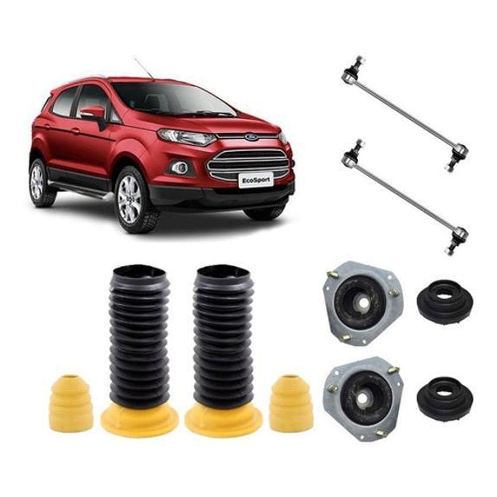 Kit 2 kit coxim batente dianteiro new ecosport 2015 16