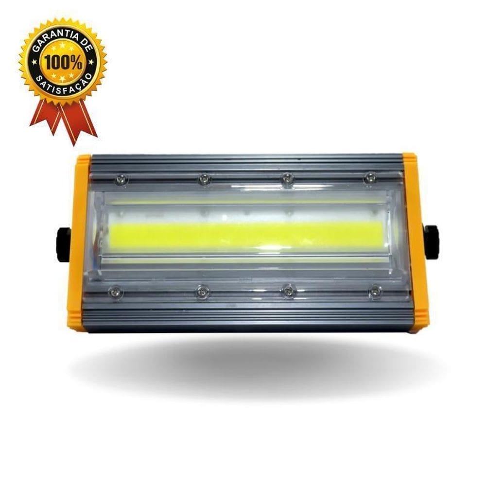 Refletor Modular Direcionável Linear 100W Branco-Frio Ip68