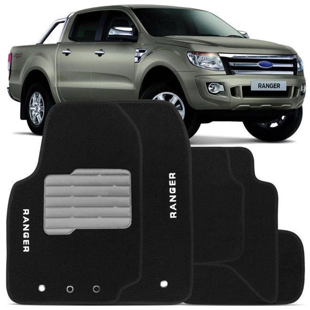 Tapete automotivo carpete forração ford nova ranger