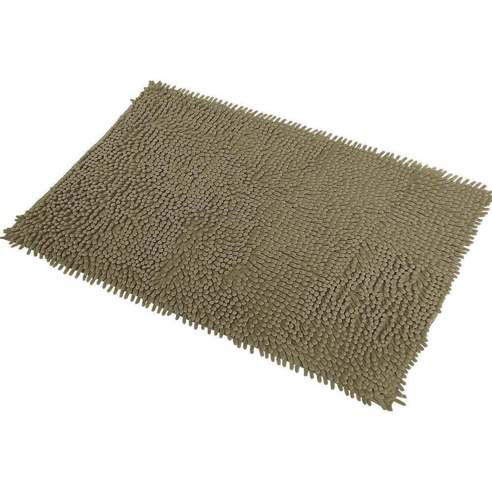 4 tapetes bolinha antiderrapante macio para banheiro verde