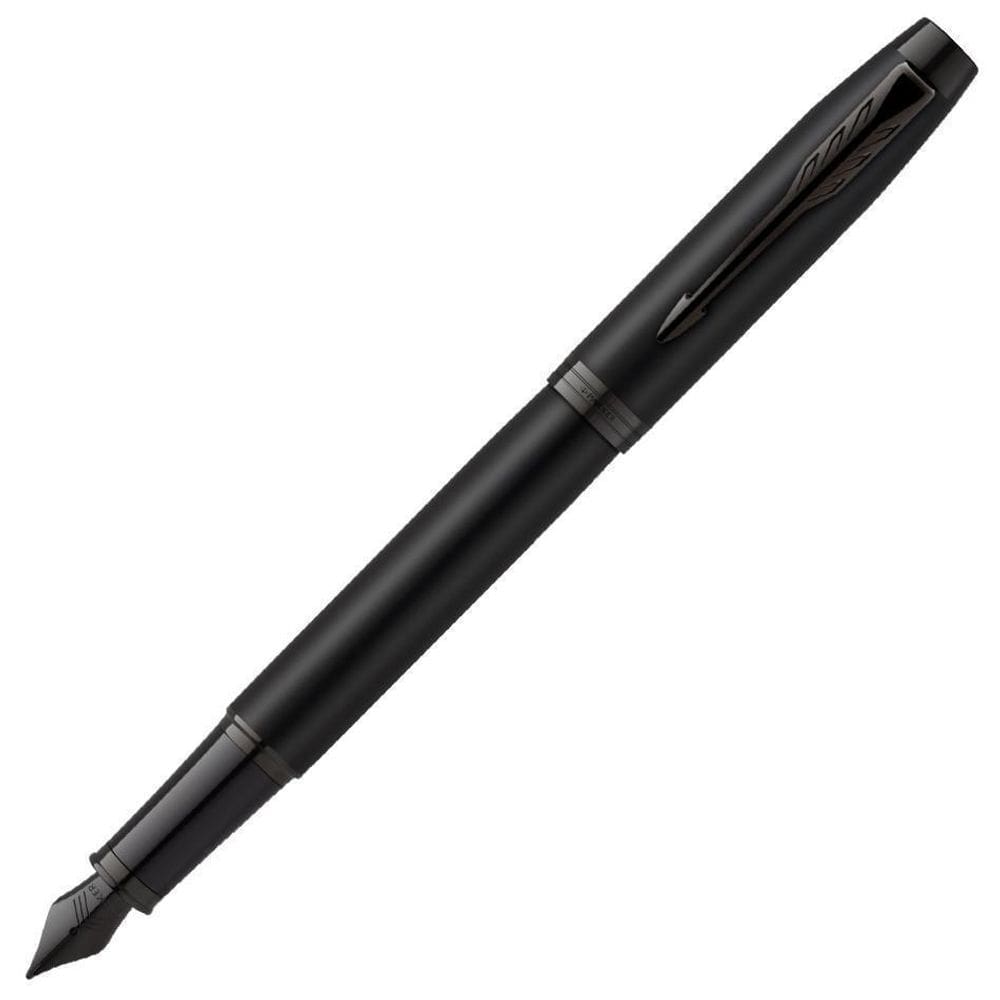 Caneta Tinteiro Parker Im Achromatic Black