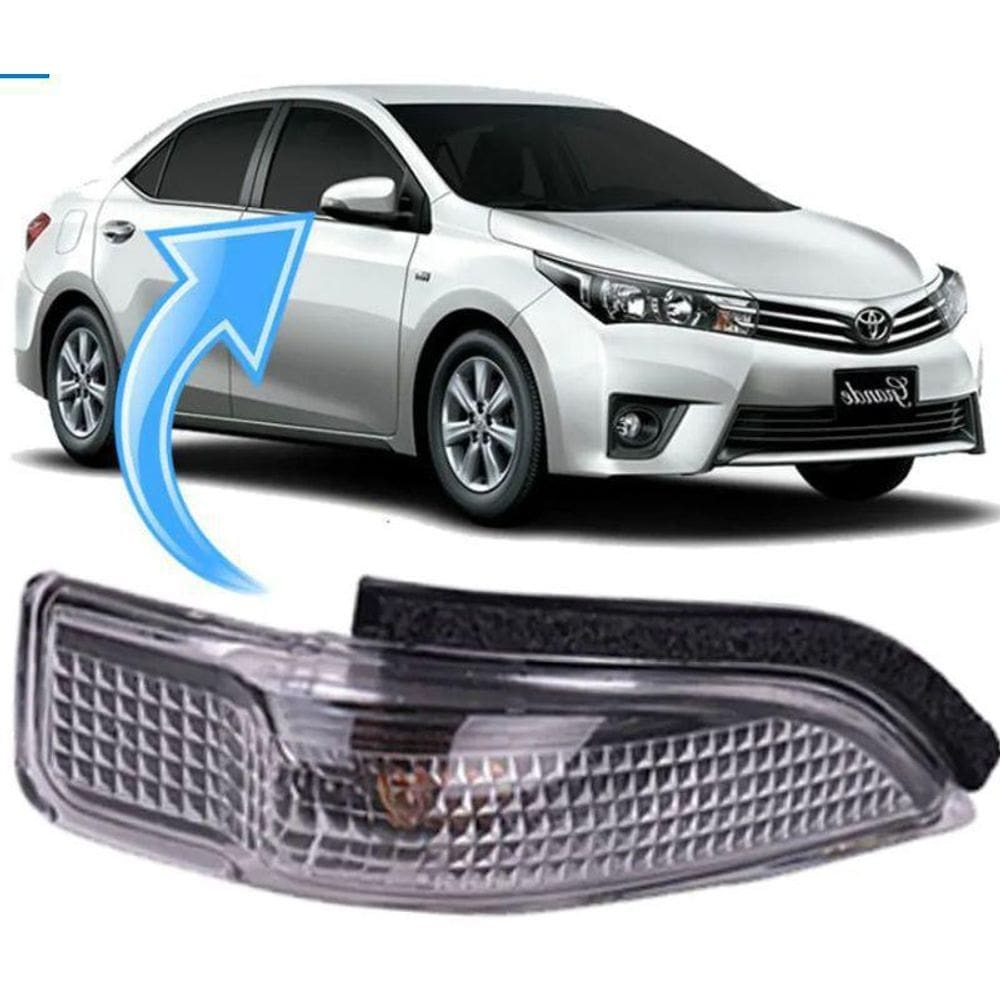 Pisca seta retrovisor toyota corolla de 2015 à 2017 direito