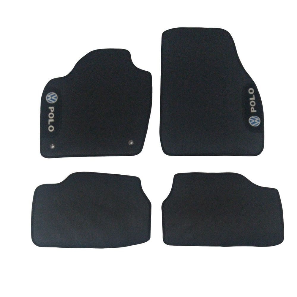 Tapete automotivo borracha pvc wv polo
