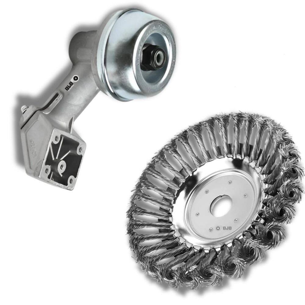 Escova De Aço Rotativa E Ponteira 28Mm Stihl Fs160 Fs220