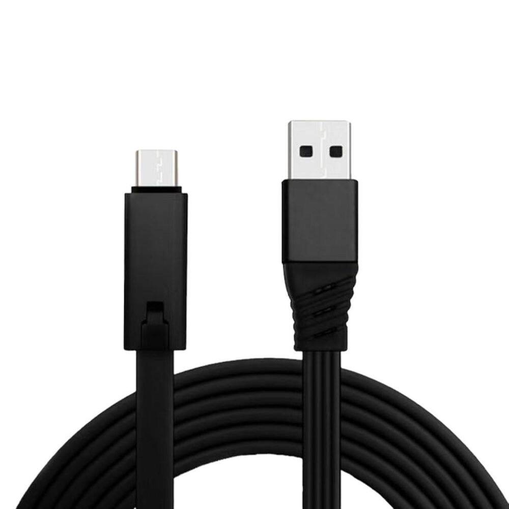 Cabo usb 1.0 metro flexível turbo para moto g100
