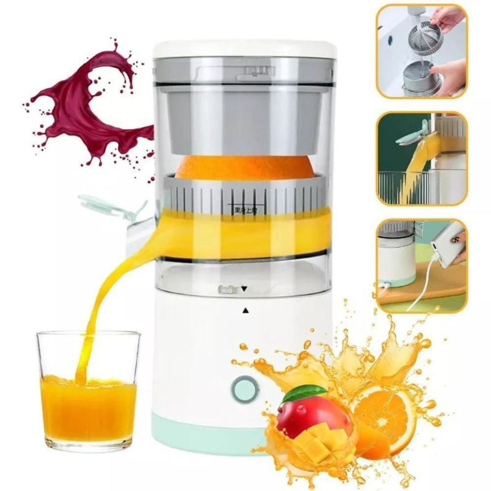 Espremedor extrator suco laranja, maças, abacaxi, morango,