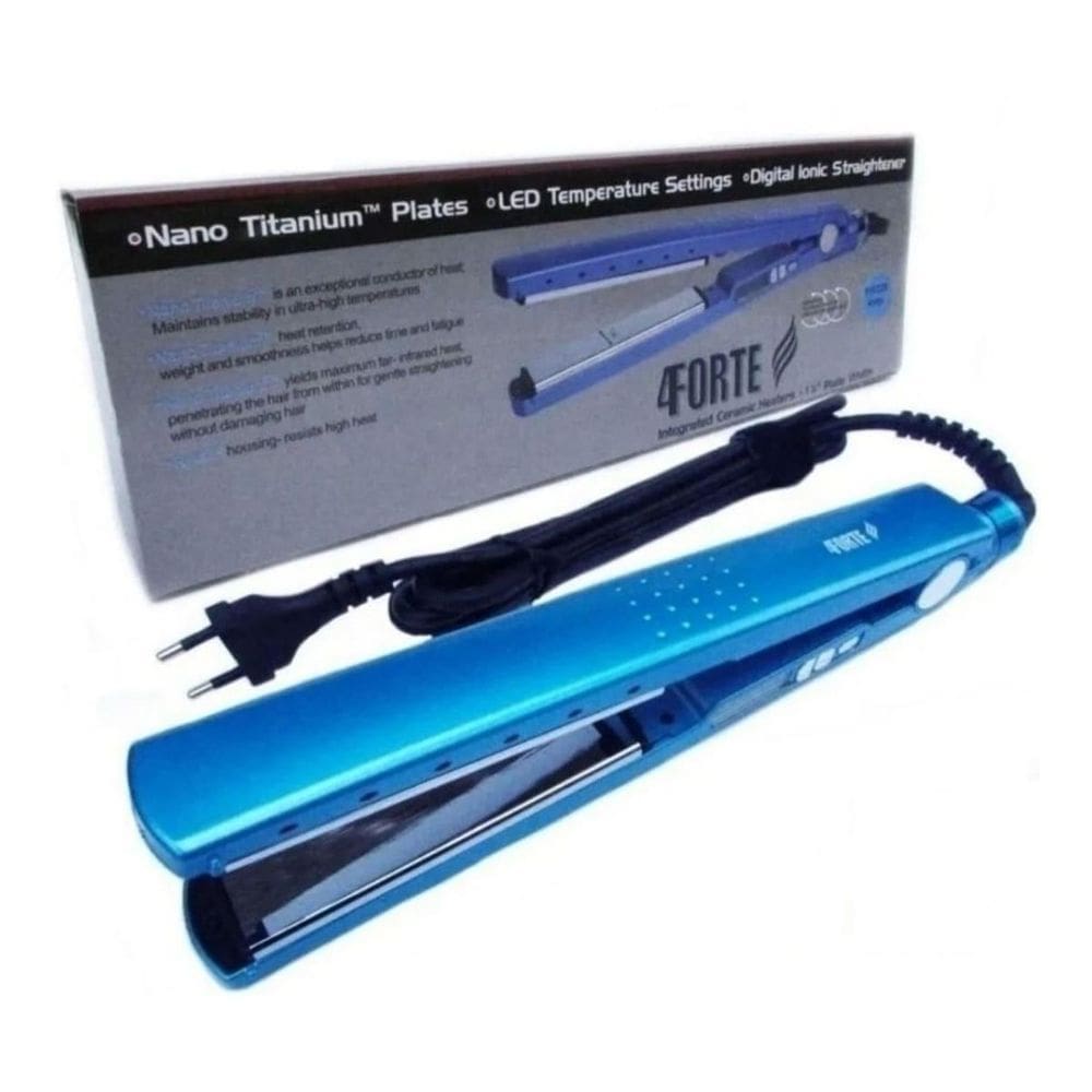 Prancha chapinha profissional nano titanium bivolt,