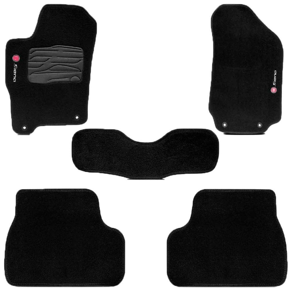 Tapete automotivo carpete com a base em pvc fiat 12/14