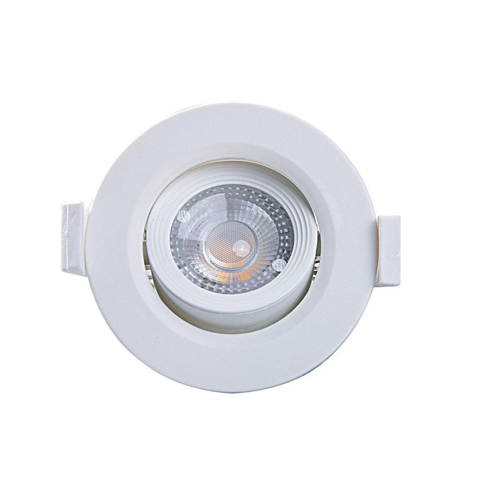 10 spot led embutir alltop mr11 redondo 3w 4000k taschibra